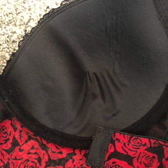 MARILYN MONROE intimates Lingerie Rose and lace Bra - Picture 5 of 16